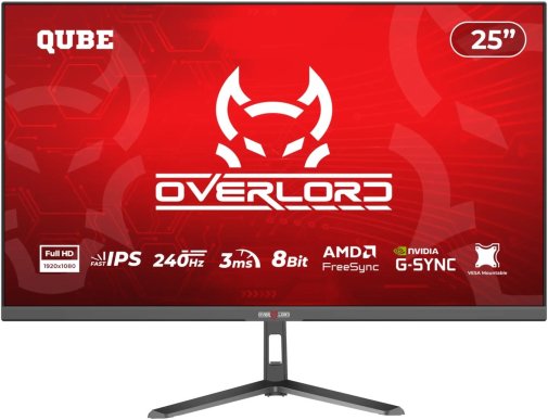 Монітор QUBE G25F240 Black