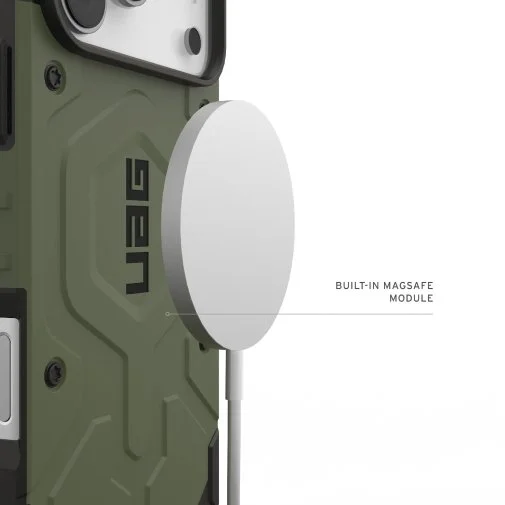 Фото: Чохол UAG for Apple iPhone 17 Pro Max - Pathfinder MagSafe Olive (114549117272) № 18 | KTC