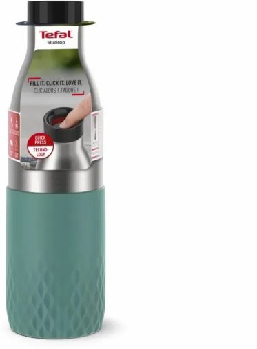 Термопляшка Tefal Bludrop Soft Touch 700ml Green (N3111210)