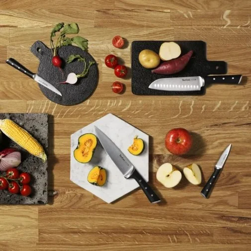 Фото: Набір ножів Tefal Ice Force 2pcs Black (K232S224) № 37 | KTC