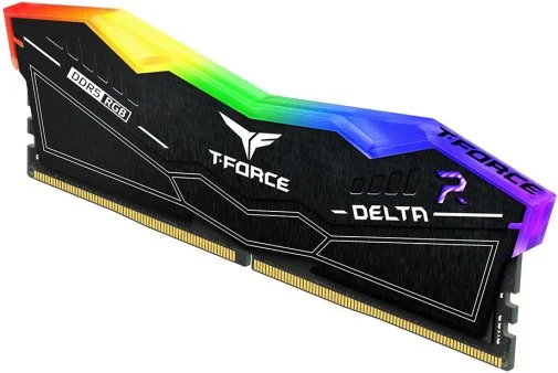 Фото: Оперативна пам’ять Team T-Force Delta RGB Black DDR5 2x32GB (FF3D564G6000HC38ADC01) № 8 | KTC
