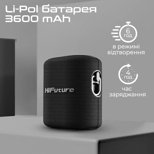 Акустика для вечірок HiFuture Vocalist100 Black (6972576181732)