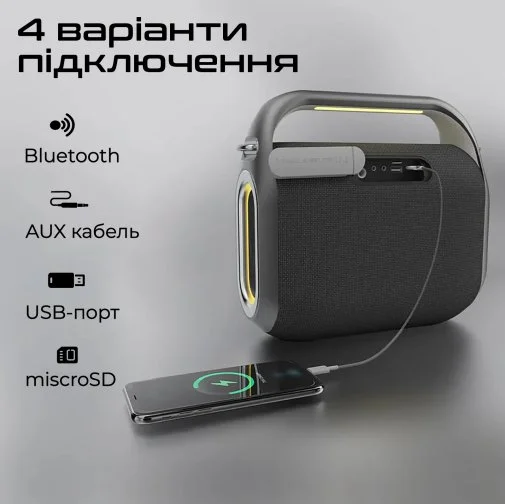 Фото: Акустика для вечірок HiFuture Musicbox200 Black (6972576181800) № 19 | KTC