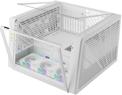 Корпус Gamdias Neso P1 Pro WW White with window (4711514500431)