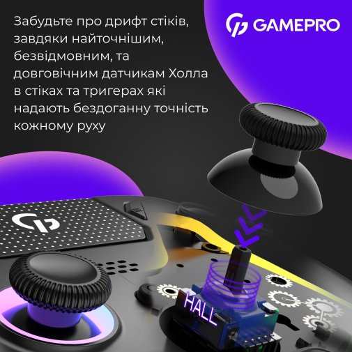 Геймпад GamePro GPS20B Wireless Black