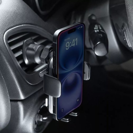 Кріплення для мобільного телефону Proove Nitro Charge 15W Matte Matte Black (WHNC15002005)