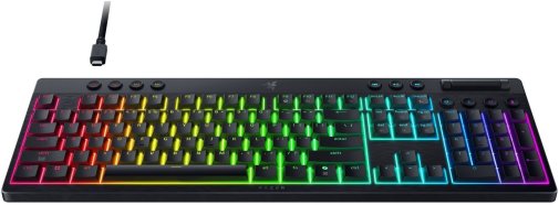 Клавіатура Razer BlackWidow V4 Low-Profile HyperSpeed Yellow Switch WL/BT/USB (RZ03-05271500-R3M1)