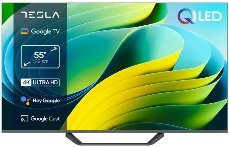 Фото: Телевізор QLED Tesla Q55E655GUS (Google TV, Wi-Fi, 3840x2160) № 14 | KTC