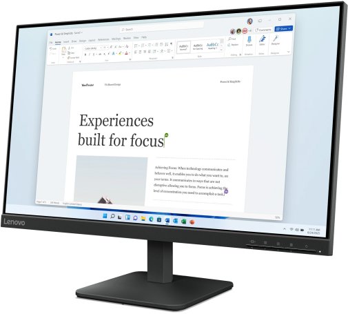 Монітор Lenovo L24-4e Black (68C2KAC1UA)