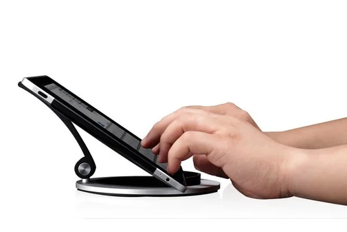 Фото: Підставка для планшета Just mobile Encore Desktop Stand срібляста № 10 | KTC