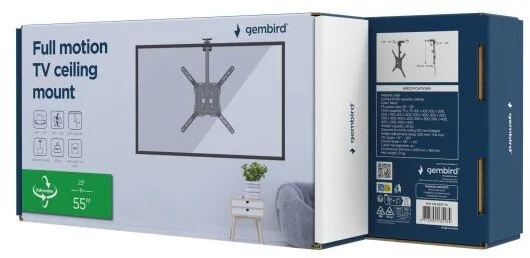 Фото: Кронштейн Gembird CM-55ST-01 Black № 24 | KTC