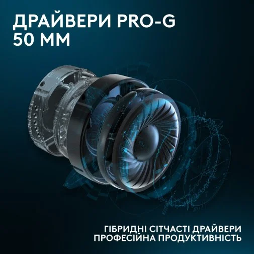 Фото: Гарнітура Logitech G Pro X SE Black (981-001470) № 14 | KTC