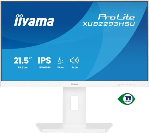 Фото: Монітор iiyama XUB2293HSU-W7 White - 21.5" IPS / 1920×1080 / 100 Гц / Pivot / HAS № 16 | KTC