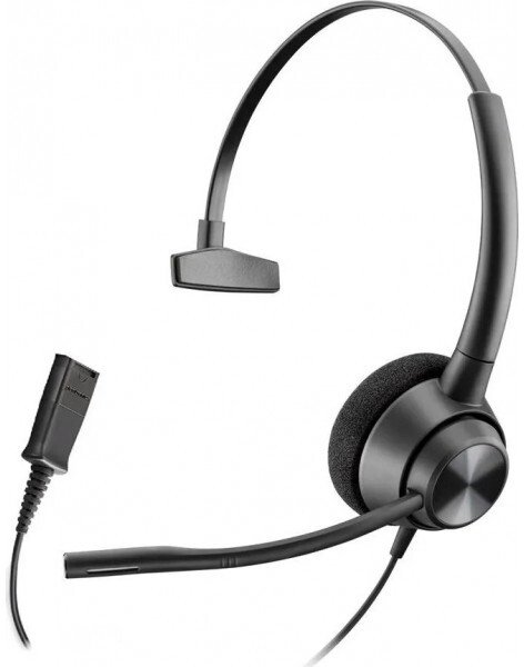 Гарнітура накладна Poly EncorePro 310 Quick Disconnect Mono, Black