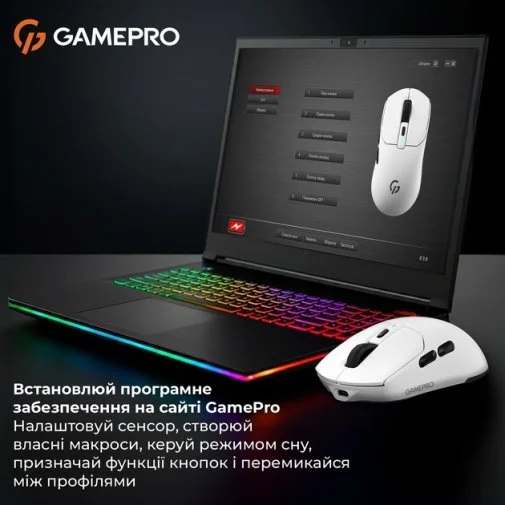Фото: Миша GamePro Genesis Airmaster GM167W Wireless № 30 | KTC