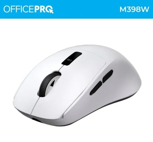 Фото: Миша OfficePro M398W Wireless White № 17 | KTC