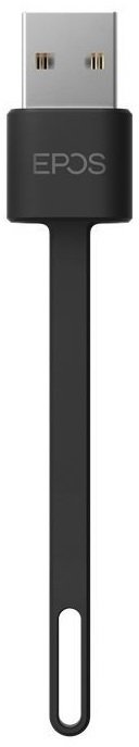 Гарнітура накладна Epos Impact 100 UC USB C + A, Black