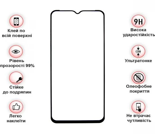 Фото: Захисне скло BeCover for Ulefone Armor 19T - Black (712132) № 11 | KTC