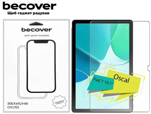 Фото: Захисне скло BeCover for Oscal Pad 7 (713040) № 6 | KTC