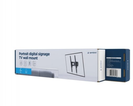 Кронштейн Gembird WM-75T-03 Black