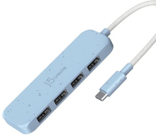 USB-хаб J5create JCH341EC-N Blue