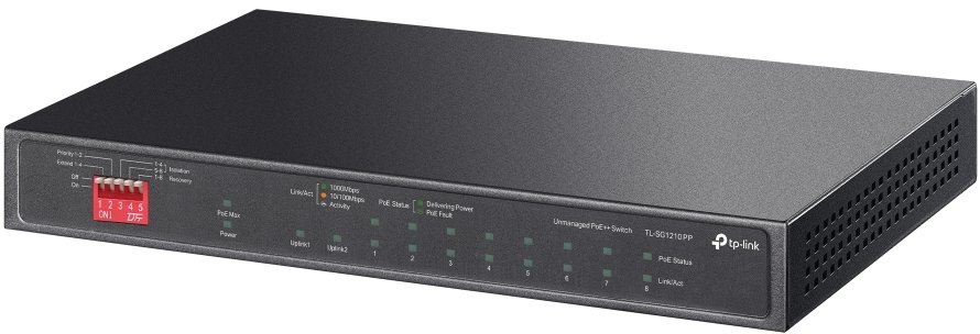 Комутатор TP-Link TL-SG1210PP