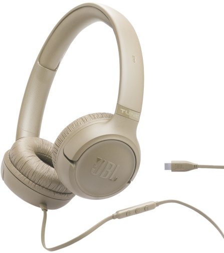 Гарнітура JBL Tune 530C Beige (JBLT530CBEG)