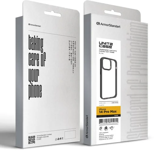 Фото: Чохол ArmorStandart for Apple iPhone 14 Pro Max - UNIT2 Black (ARM69958) № 10 | KTC