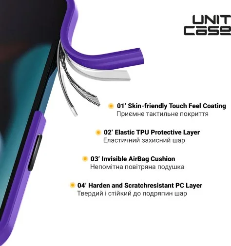 Фото: Чохол ArmorStandart for Apple iPhone 13 Pro - Unit Lavender (ARM62494) № 7 | KTC