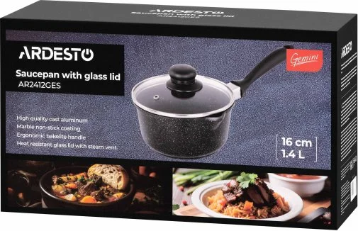 Фото: Ківш Ardesto Gemini Anzio 1.2L (AR2412GES) № 17 | KTC