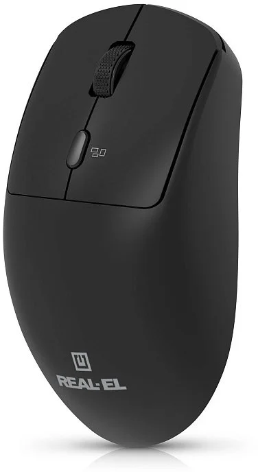 Фото: Миша Real-EL RM-317W Wireless Black (EL123200052) № 14 | KTC