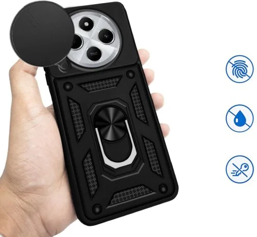 Фото: Чохол BeCover for Xiaomi Redmi A4 5G - Military Black (712875) № 9 | KTC