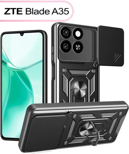 Фото: Чохол BeCover for ZTE Blade A35 - Military Black (713549) № 7 | KTC