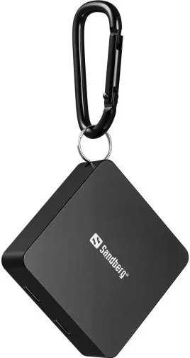 Фото: Батарея універсальна Sandberg 3in1 Magnet Powerbank 5000mAh 20W Qi Wireless 15W Black (421-28) № 17 | KTC