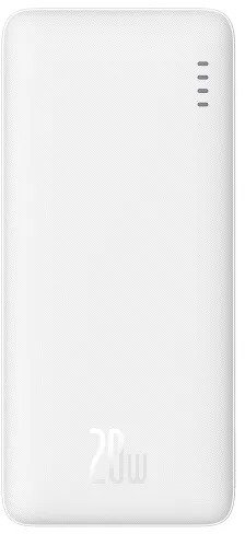 Батарея універсальна Baseus Airpow 10000mAh 20W White (PPQD090002)