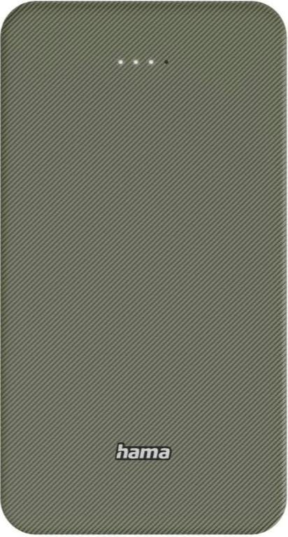 Батарея універсальна Hama Colour 20 20000mAh Green (201716)