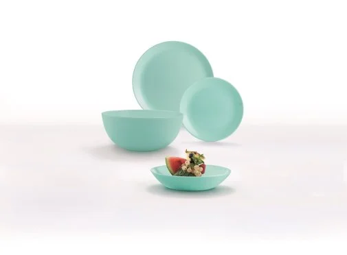 Фото: Тарілка Luminarc DIWALI LIGHT TURQUOISE 20cm (P2019) № 9 | KTC