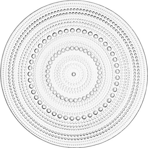 Тарілка Ardesto Verbena 24.5cm Clear (AR5028)