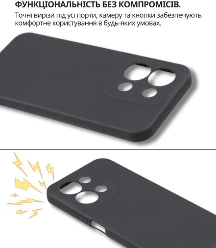 Фото: Чохол BeCover for Poco C85 4G - Black (714675) № 11 | KTC