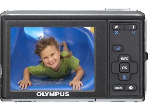 Фото: Цифрова фотокамера Olympus FE 47 срібляста № 8 | KTC