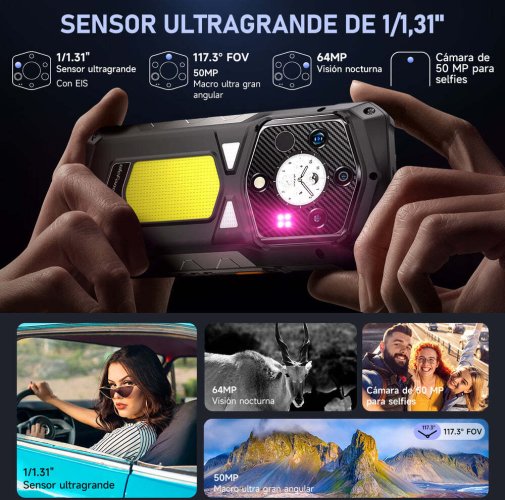 Смартфон Ulefone Armor 29 Pro Thermal Version 16/512GB Marvel Black (6975326668217)