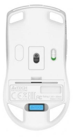 Миша A4tech Fstyler FG50 Plus Wireless White (FG50 Plus (White))