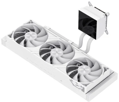 Фото: Система рідинного охолодження Gamemax GLACIER 360 LCD WH № 16 | KTC