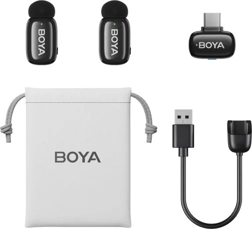 Фото: Радіосистема BOYA mini-23 Type-C Black № 20 | KTC