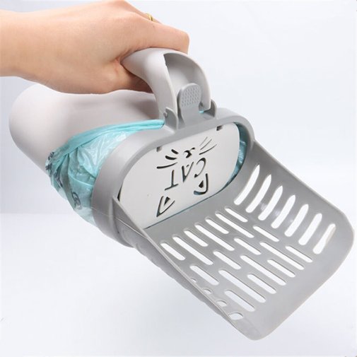 Лопатка для туалету з контейнером Me&Pet (NMP35)