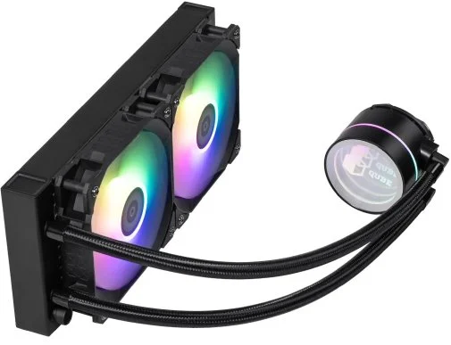 Фото: Система рідинного охолодження QUBE ZT-240 Black (ZT-240 black) № 9 | KTC