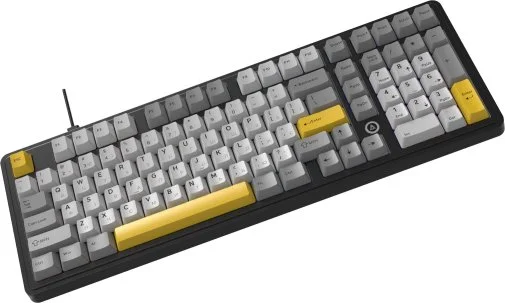Фото: Клавіатура Ajazz AK980 Max Magnetic Switches USB Black/Grey/Yellow (AK980-MAX-M-BGY) № 17 | KTC