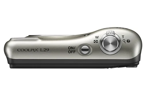 Фото: Цифрова фотокамера Nikon Coolpix L29 срібляста № 7 | KTC
