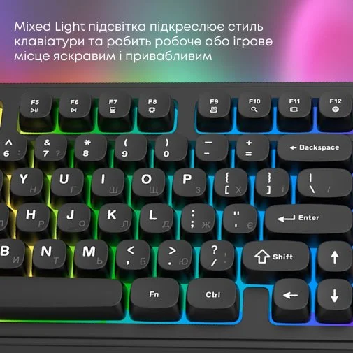 Фото: Клавіатура Ajazz AF98 USB Black (AF98-B) № 23 | KTC