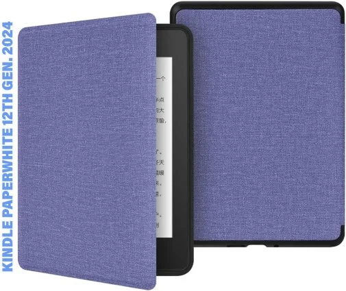 Фото: Чохол для електронної книги BeCover for Amazon Kindle Paperwhite 12th Gen / Kindle Colorsoft 2024 - Smart Case Purple (712848) № 9 | KTC